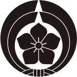 二つ熨斗輪に桔梗紋