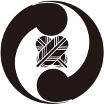 二つ巴に違い鷹紋