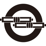 太輪に引き違い筒守紋