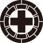 源氏輪に十字紋