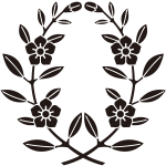 岐の抱き桔梗紋