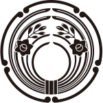 五鐶抱き水仙紋