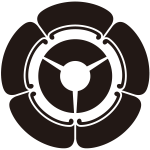 五瓜に三つ地紙紋