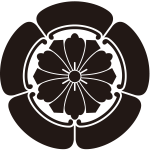 五瓜に六つ剣唐花紋
