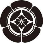 五瓜に七宝花菱紋