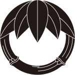 五枚笹竹の丸紋