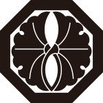 八角に抱き銀杏紋