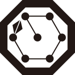 八角に北斗七星紋