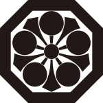 八角に剣梅鉢紋