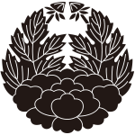 葉鬼杏葉牡丹紋