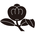 葉折れ茶の実紋