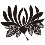 葉付き乱れ菊紋