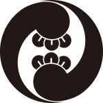 左二つ丁子巴紋