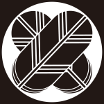 平鉄砲角に違い鷹の羽紋