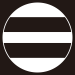 平鉄砲角内に二つ引き紋