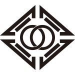 菱模様に輪違い紋