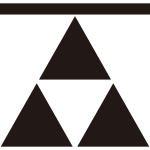一つ引きに三つ鱗紋