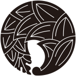 一つ茗荷の丸紋