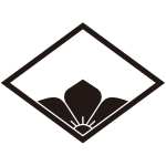 細菱に覗き桔梗紋