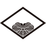 細菱に覗き蔦紋