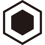 細一重亀甲に亀甲持ち紋