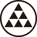 細輪に六つ鱗紋