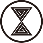 細輪に輪鼓稲妻紋