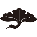 銀杏鶴（２）紋