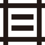 井筒に二つ引き紋