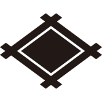 井桁に菱持ち紋