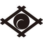 井桁に一つ巴紋