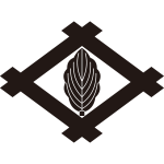 井桁に一枚柏紋