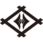 井桁に対い嘴合い雁金紋