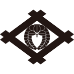 井桁に下り藤紋