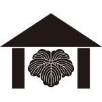 庵に蔦紋