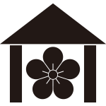 庵に梅の花紋