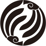 入れ違い割り羽団扇紋