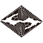 入れ違い割り桐菱紋