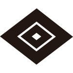 入れ子釘抜菱紋