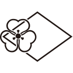 糸菱に陰菱出片喰紋