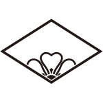 糸菱に覗き陰片喰紋