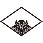 糸菱に覗き板屋貝紋