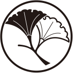 糸輪に陰陽二つ銀杏紋