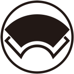 糸輪に陰陽重ね地紙紋