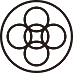 糸輪に五つ輪違い紋