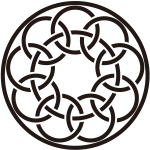 糸輪に十曜金輪紋