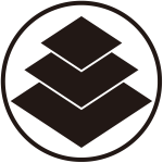 糸輪に重ね三階菱紋