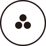 糸輪に豆三つ星紋