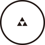 糸輪に豆三つ鱗紋