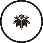 糸輪に豆笹竜胆紋